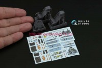 QD+48409   3D Декаль интерьера кабины Су-17УМ3 (Hobby Boss) (с 3D-печатными деталями) (attach1 89351)